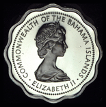 Багамские о-ва 10 центов 1972 пруф, фото №3