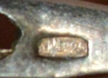 Серьги серебро янтарь 925, фото №5