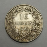 16 скиллингов, 1856 г Дания, фото №2