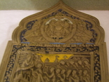 Покрова Пресвятої Богородиці, бронза, емаль, фото №6