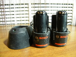 Зарядное устройство +2 аккумулятора BOSCH 10.8V, фото №5