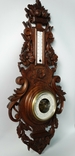 77 см Французький барометр з термометром кінця XIX століття, фото №7