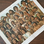 1895 Америка Индейцы человеческие расы хромолитография Антропология Абориген, фото №2