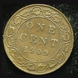Канада 1 цент 1909, фото №3