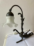 Бронзова настільна лампа в стилі Liberty., фото №3
