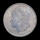1 Долар 1921 Морган, США, фото №2