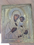 Ікона Іверська Богородиця, оклад срібло 84, фото №4