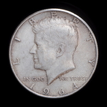 50 Центів 1964 Кеннеді, США, фото №2