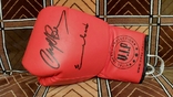 Боксерская перчатка с автографом, фото №6