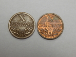 2 монеты по 10 центаво, Португалия, фото №2