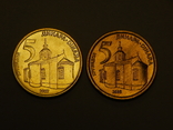 2 монеты по 5 динар, Сербия, фото №2