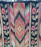 Старовинний Український килим (ковёр, коврик), доріжка. Розмір: 210х120 см., фото №4