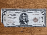 5 долларов 1929 New Jersey, фото №2