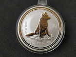 Lunar I: Год Собаки 2006. 1 Австралийский Доллар. Серебро 999, фото №3