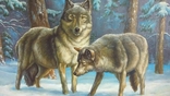 Картина з вовками (54х72 см.), фото №4