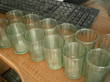 Гранёные стаканчики -12 штук, фото №3