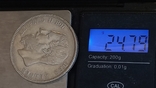 5 франков, Бельгия, 1873 год, король Леопольд II, серебро 0.900, 24.79 грамма, фото №7