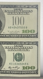 100 долларов 1996 отсутствует зеленая печать, фото №5