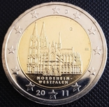 Германия 2 евро 2011, фото №2
