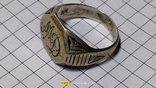 Перстень з Ініціалами 18-19 ст. Срібло ., фото №6