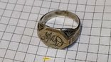 Перстень з Ініціалами 18-19 ст. Срібло ., фото №12