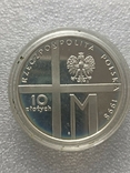 10 злотих 1998 Папа Іоанна Павла 2, фото №4