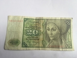 20 марок ФРГ.1980 год., фото №2