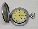 Годинник кишеньковий Блискавка Молния СРСР Візерунки Механізм калібр 3602 з клеймом "SU, фото №8