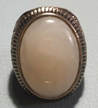 Кольцо с камнем р.17.5, фото №8
