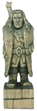 Деревяная статуэтка ручной работы гном Торин Дубощит из к/ф Хоббит, фото №2