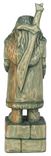 Деревяная статуэтка ручной работы гном Торин Дубощит из к/ф Хоббит, фото №5