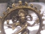 Индийская Богиня Шива бронза коллекционная статуэтка, фото №6