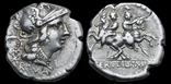 Денарій, Гай Сервілій Ватія, 136 р. до н.е., фото №4