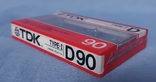 Аудиокассета TDK D90 новая запечатанная, фото №4