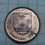 Кірибаті 1 цент, 1992 Сталь з бронзовим покриттям /магнетик/, фото №3