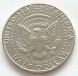  1/2 долара, США, 1992р., фото №2
