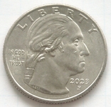 1/4 долара, США, 2023р., фото №3