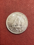 Багамские острова 25 центов 1985, фото №2