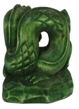 Статуэтка ручной работы Зеленый Древесный Дракон символ 2024 года, фото №4