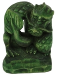 Статуэтка ручной работы Зеленый Древесный Дракон символ 2024 года, фото №7