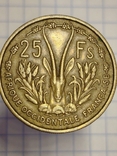25 франков 1956 Французская Западная Африка, фото №2