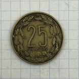 Французская Экваториальная Африка Камерун 25 франков 1958 г, фото №3