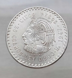 5 песо 1947 года Индеец Мексика с видео, фото №3