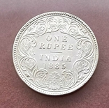 Рупия 1885 года, фото №6