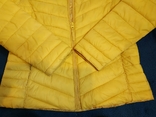 Куртка жіноча демісезонна стьобана жовта без ярлика p-p S, фото №7