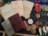 Орден ВОВ + медали , знаки , документы, фото №8