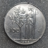 100 лир 1965 года, Италия (П1), фото №3