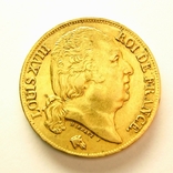 Франция 20 франков 1818 г., фото №2