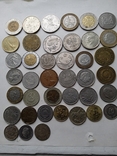 Монеты мира 40шт, фото №2