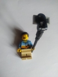 Мініфігурка LEGO CiTY CTY0909 батько-чоловік, вуса, пальмова сорочка, гітчер, фото №2